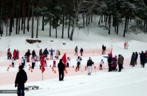 Фото: Рождественская лыжная гонка, п.Калашниково, 6 января 2013