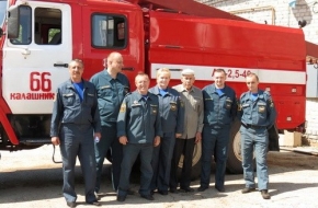 Калашниковские пожарные – Отвага и расчет
