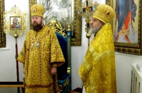Преосвященнейший Филарет, епископ Бежецкий и Весьегонский посетил Лихославльский район