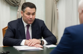 Губернатор Игорь Руденя находится с рабочей поездкой в Лихославльском районе