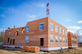 Строительство нового детского сада в Лихославле идет по графику