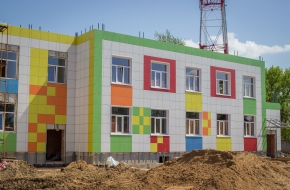 В администрации района рассказали о ходе строительства нового детского сада в Лихославле