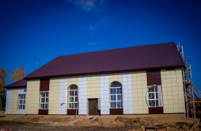 В Лихославльском муниципальном округе продолжается капитальный ремонт Вёскинского Дома культуры