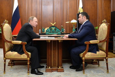 Владимир Путин на встрече с Игорем Руденей. Фото: kremlin.ru