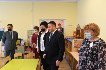 Открытие нового детского сада в Лихославле полностью обеспечило потребность района в дошкольных местах