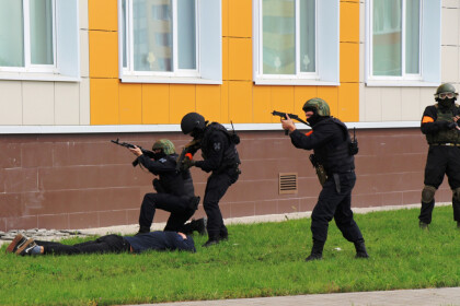 В Лихославле проводятся антитеррористические учения
